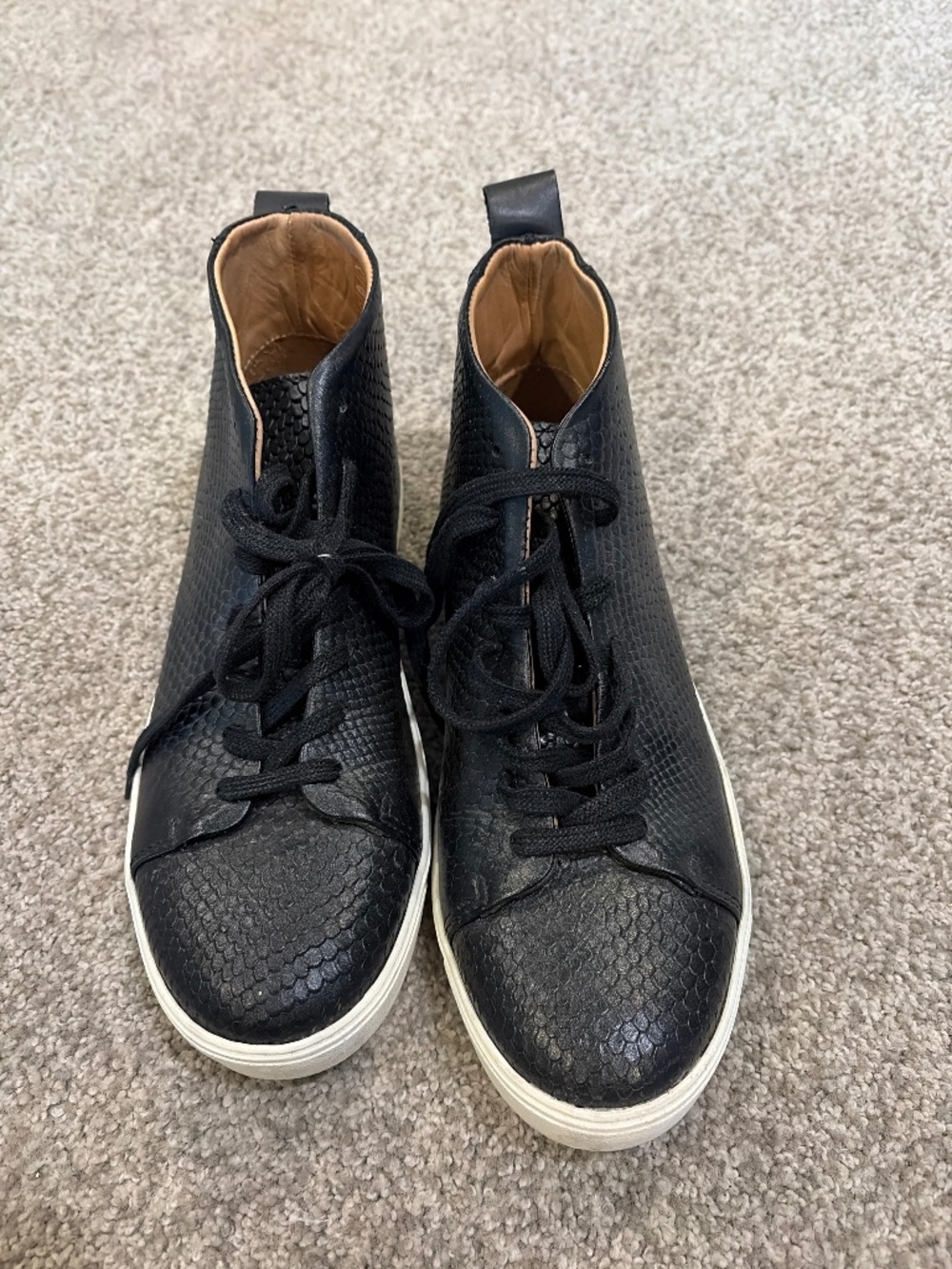 High top sneakers